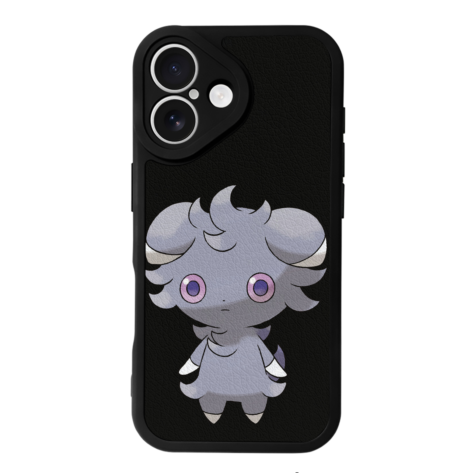 （画像用） ポケットモンスター Pokémon 【iPhone 16シリーズ対応】シリコンスマホケース（レザー調） 材質：シリコン